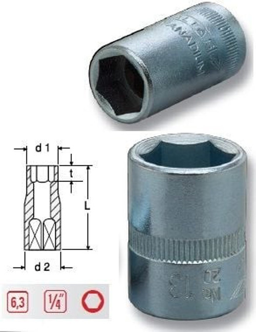11mm 1/4 Tek Lokma // 01020300711