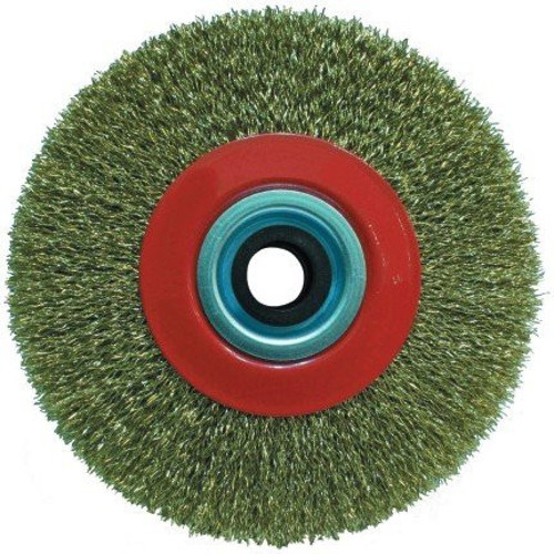 PT02007 Sarı Telli Daire Fırça 178x25mm
