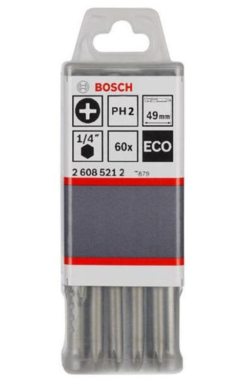 Bosch - Eco PZ2 Vidalama Ucu 49mm 60'lı