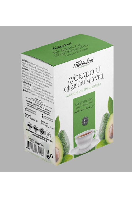 Avokadolu Gilaburulu Şahtereli Çay 45Li Süzen Poşet