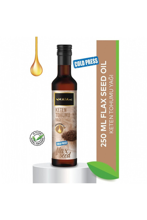Soğuk Pres Keten Tohumu Yağı 250Ml