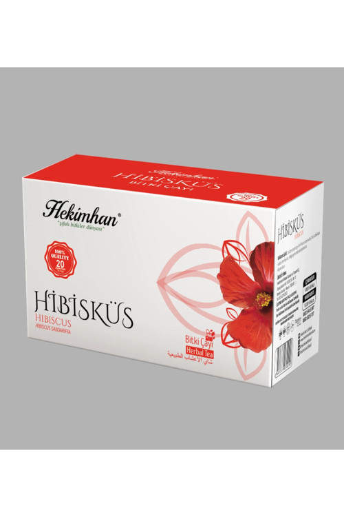 Hibiskus Çayı (Hibiscus Sabdariffa) 20Li Süzen Poşet