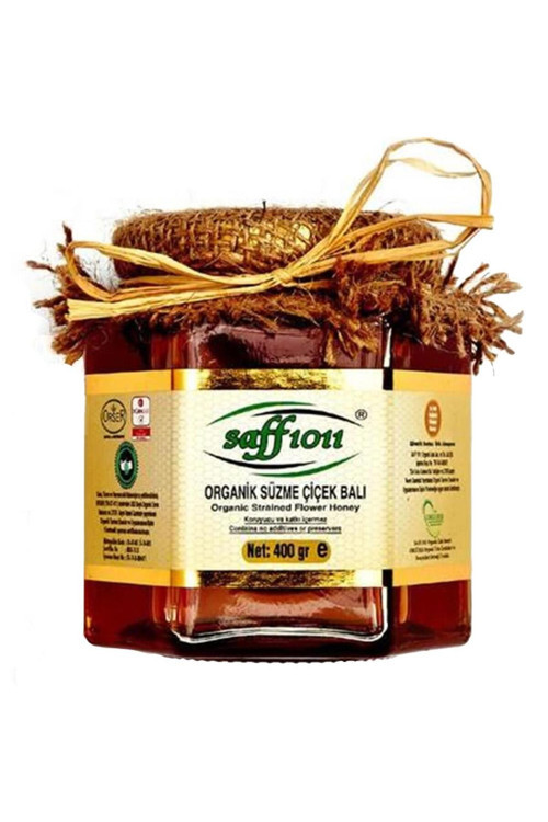 Organik Süzme Çiçek Balı 400 Gr