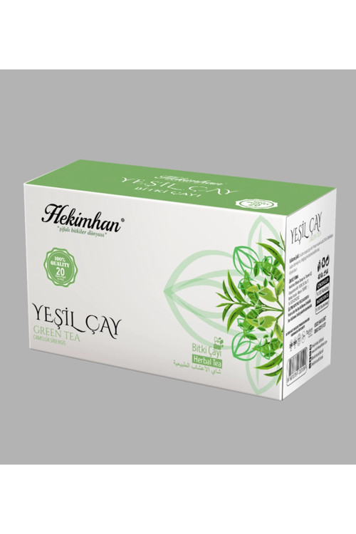 Yeşilçay (Camellia Sinensis) 20Li Süzen Poşet