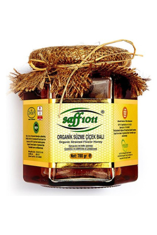 Organik Süzme Çiçek Balı 700 Gr