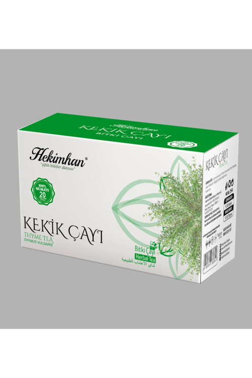 Kekik Çayı (Thymus Vulgaris) 20Li Süzen Poşet