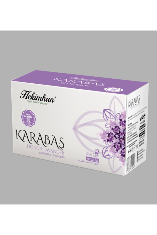 Karabaş Otu Çayı (Lavandula Stoechas) 20Li Süzen Poşet