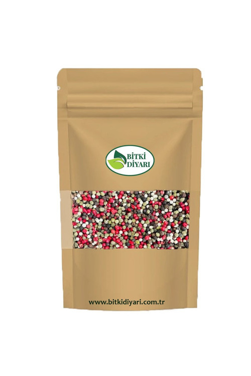 Karabiber Mix Renkli Tane 25Gr