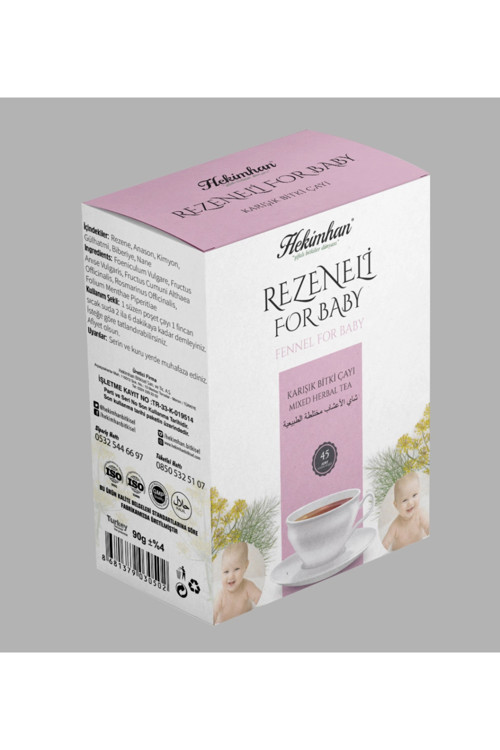 Bebek Çayı Rezeneli Anasonlu 45 Li Süzen Poşet