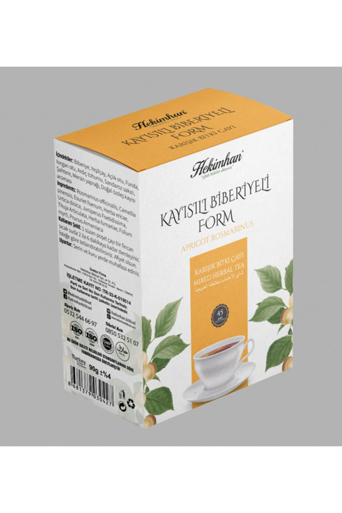 Kayısılı Biberiyeli Sandaloz Sakızlı Çay 45Li Süzen Poşet