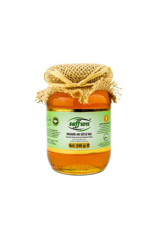 Organik Arı Sütü Bal Karışımı 240Gr