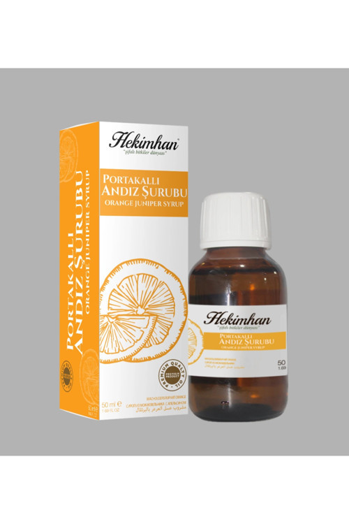 Portakallı Andız Şurubu 50Ml