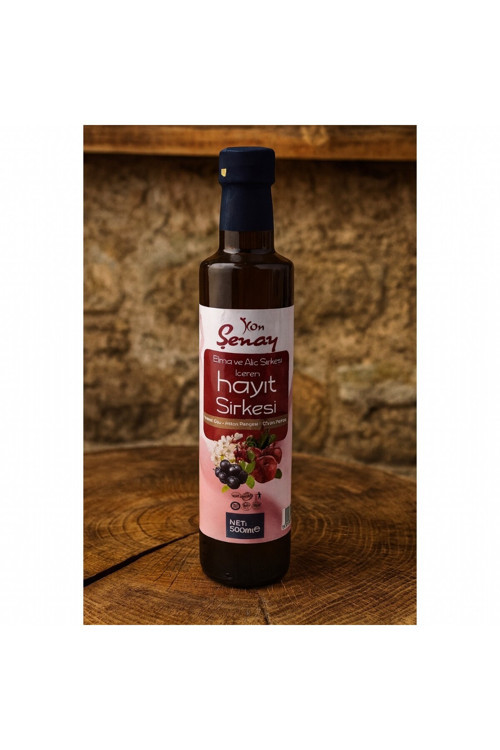 Hayıtlı Sirke Ev Yapımı Doğal 500Ml