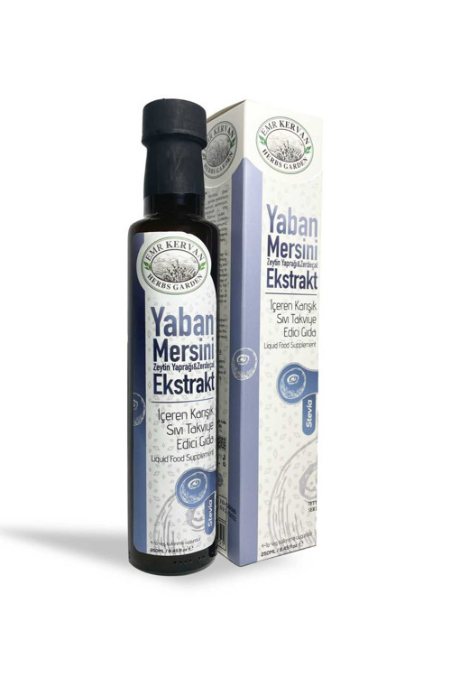 Yaban Mersinli & Zeytin Yapraklı Sıvı Ekstrat İçeren Takviye Edici Gıda 250 Ml