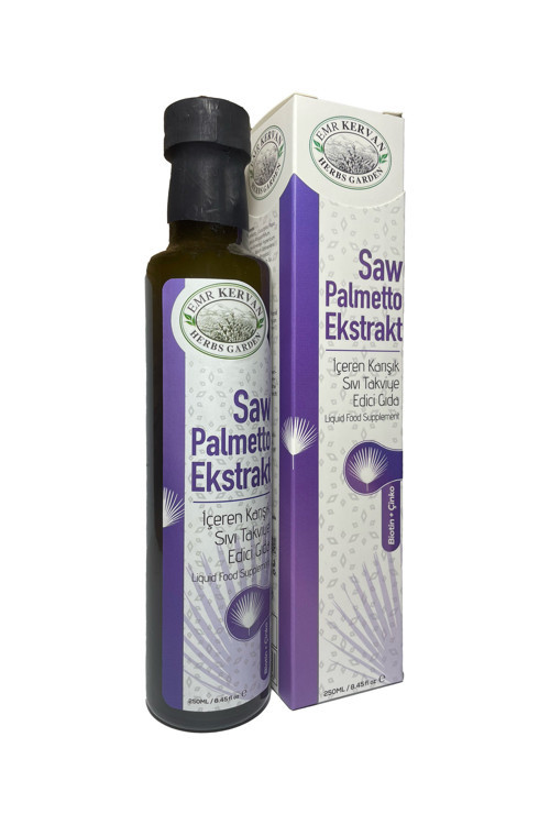 Saw Palmetto Ekstrakt İçeren Karışık Sıvı Takviye Edici Gıda 250Ml