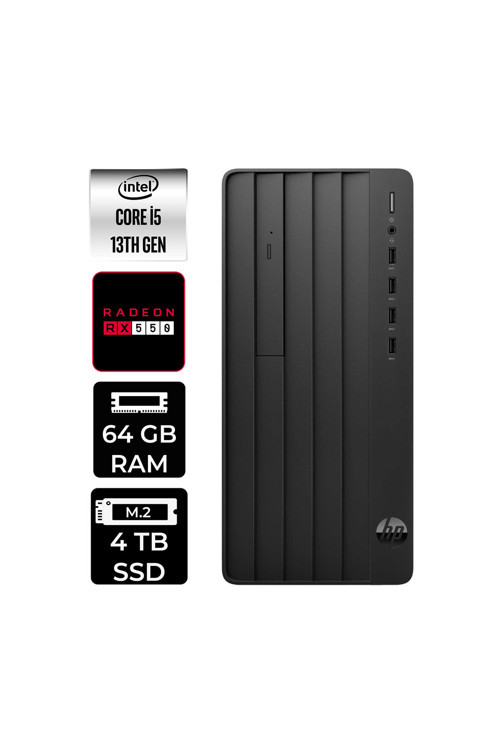 Pro Tower 290 G9 İ5 13400 64Gb 4Tb Ssd Rx550/4Gb Fdos Masaüstü Bilgisayar & Per4 Usb Bellek