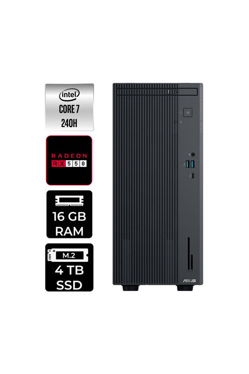 Expertcenter P500 Core7 240H 16Gb 4Tb Ssd Rx550/4Gb W11H Masaüstü Bilgisayar
