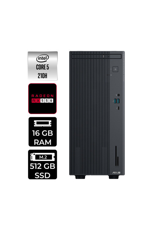 Expertcenter P500 Core5 210H 16Gb 512Gb Ssd Rx550/4Gb W11H Masaüstü Bilgisayar