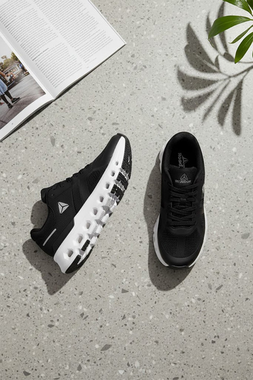 ASMCJ5006 Erkek Memory Foam Ortopedik Sneaker Siyah - Beyaz
