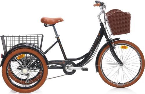 Caravan Kar-go Bisiklet 24 Jant 410H V Fren  Siyah-Kahve
