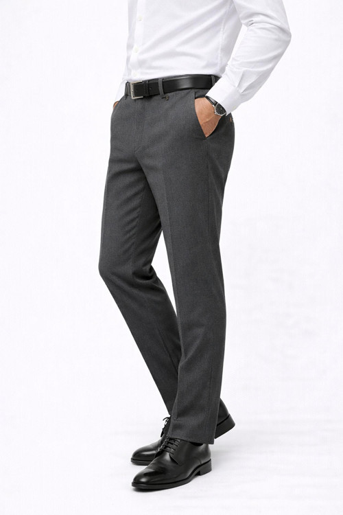 Caserta Regular Fit Likralı Erkek Kumaş Pantolon - 7558