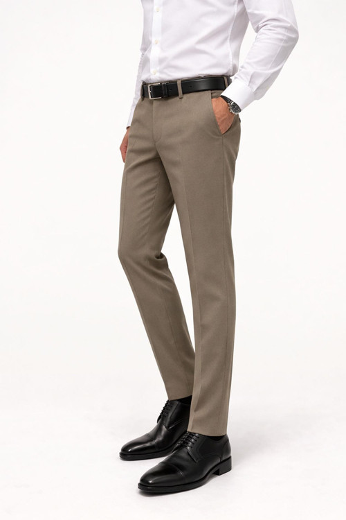 Caserta Regular Fit Likralı Erkek Kumaş Pantolon - 7558