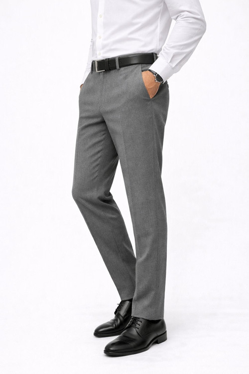 Caserta Regular Fit Likralı Erkek Kumaş Pantolon - 7558
