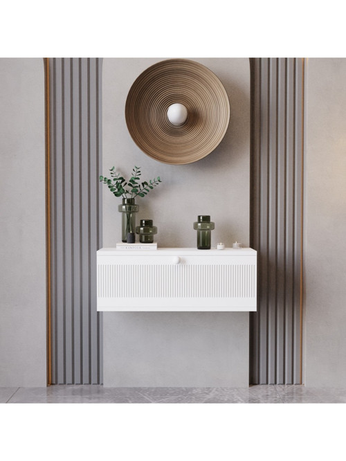 Dresuar %100 Mdf Kapaklı Duvara Monte