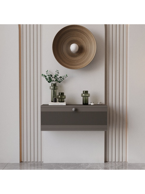 Dresuar %100 Mdf Kapaklı Duvara Monte