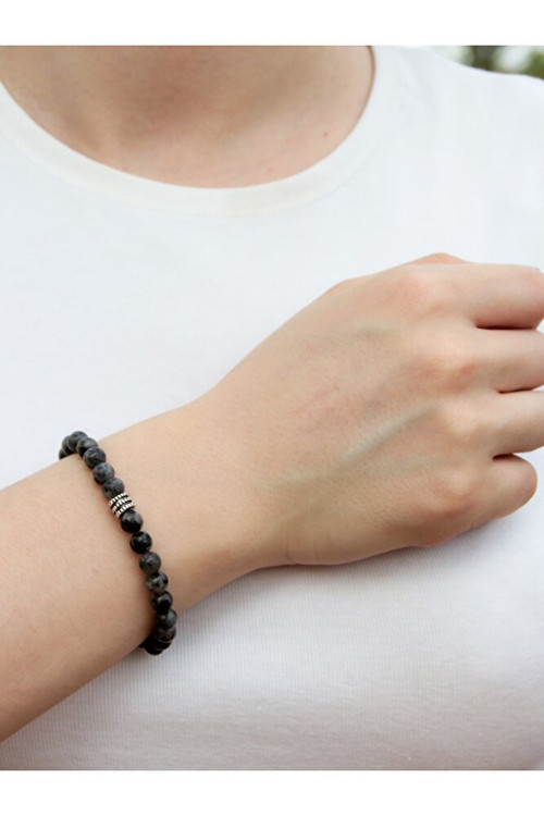 Doğal Taş Labradorit Doğal Taş Bileklik Orta Boy 6 Mm Taşlı dtdbl6