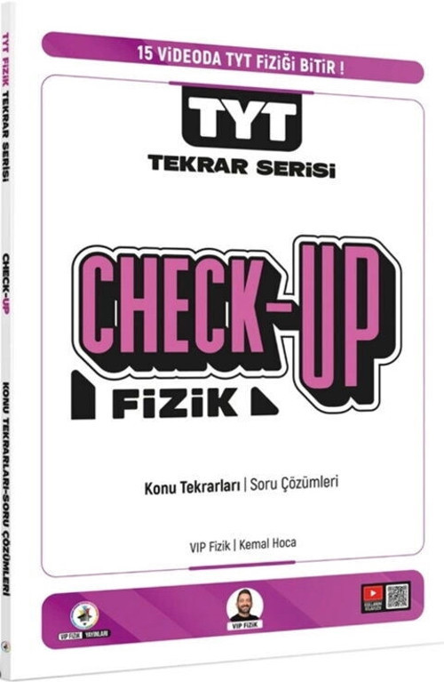 YKS TYT Fizik Check Up Konu Tekrarları Soru çözümleri Vip Fizik Yayın
