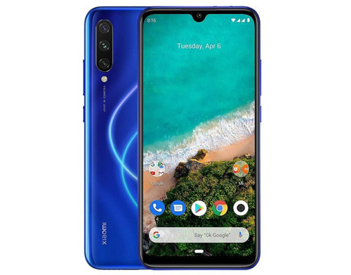 Yenilenmiş Mi A3 4/64 Gb Mavi (1 Yil Garantili)