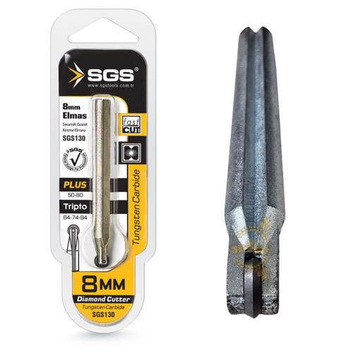 Seramik ve Granit Kesme Elması - 8 mm. - 1 Adet