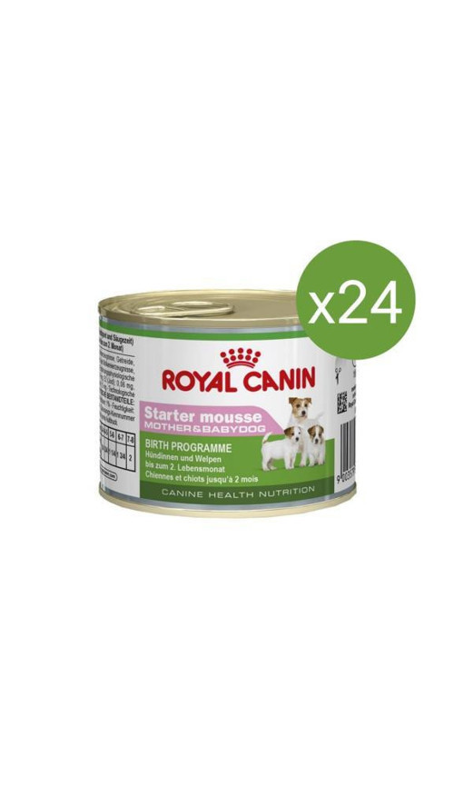 Starter Mousse Mother Babydog Yavru Köpek Konservesi 195 Gr x 24