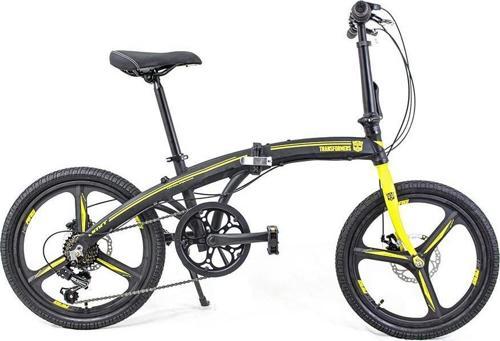 Transformers 20 Jant Folding Bike Siyah
