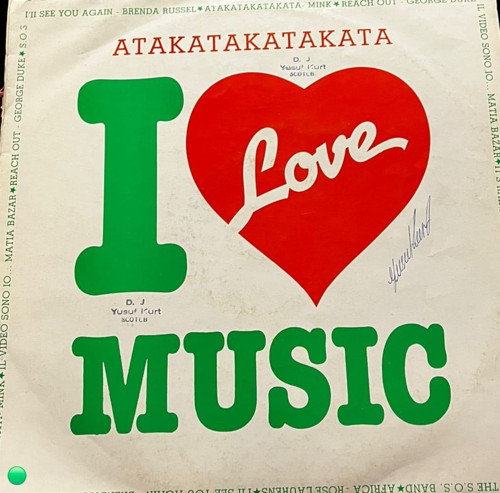 Various – I Love Music (Atakatakatakata) Vinyl, LP, Compilation, D.J.'s Music