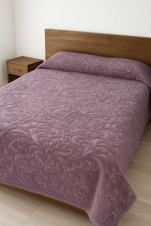 Padişah Vizon Embos Çift Kişilik Kutulu Battaniye 220*240