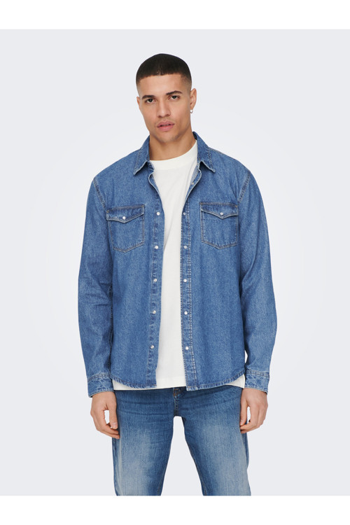 Jeanshemd Onsbane Jeanshemd