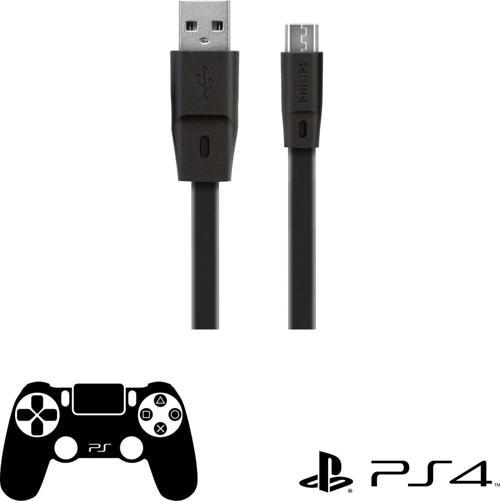 Playstation 4 İle Uyumlu Joystick Şarj Kablosu 3A 45W UsbA to Universal Micro Hızlı Şarj Kablo 1.8M DLC2519CB/97