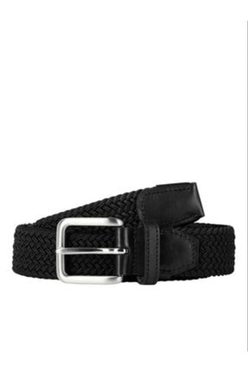 Jack & Jones Jacsprıng Woven Belt Noos Erkek Siyah Kemer - 12118114