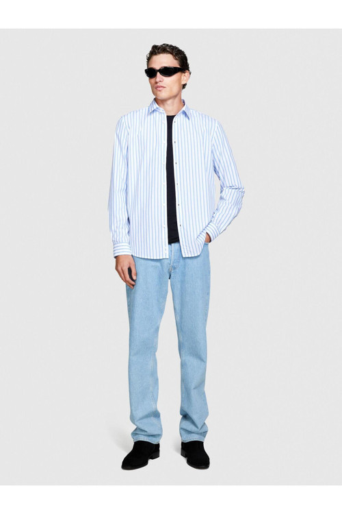 Erkek %100 Koton Slim Fit Gömlek 323A5B8Ssq02F-Sıs921