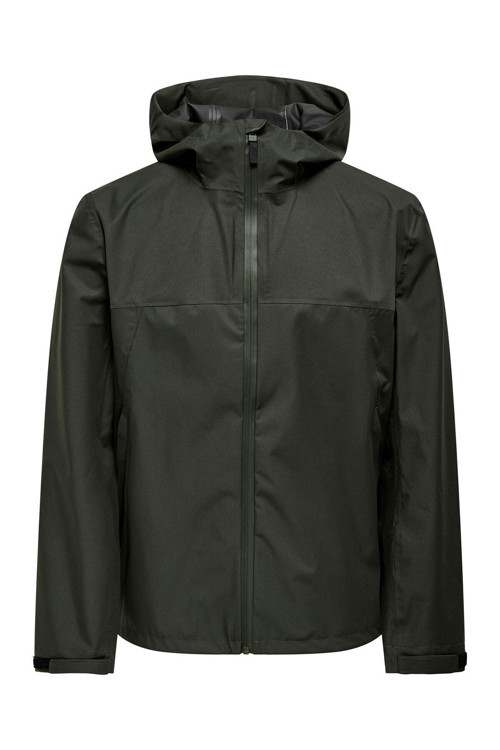 Onsluke Waterproof Jacket Otw Vd Erkek Gri Mont - 22031606