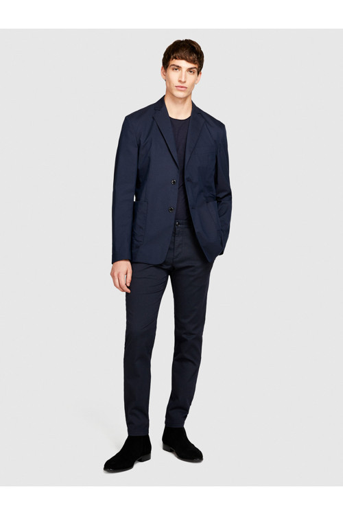 Erkek Lacivert Slim Fit Esnek Pantolon