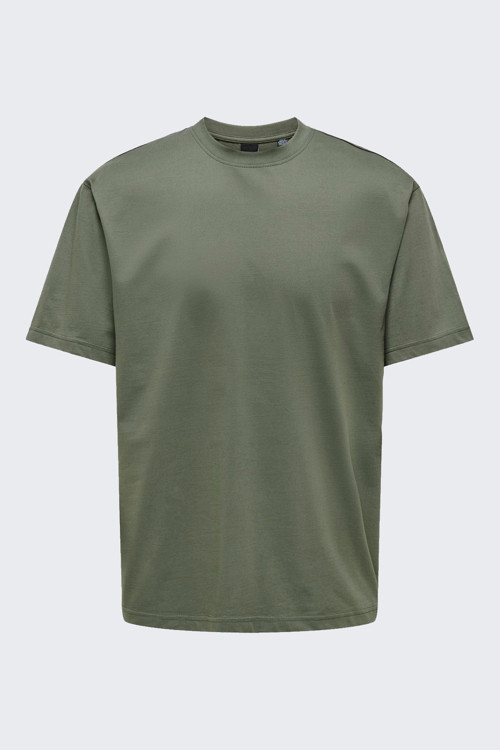 Onsfred Lıfe Rlx Ss Tee Noos Erkek Gri T-Shirt - 22022532