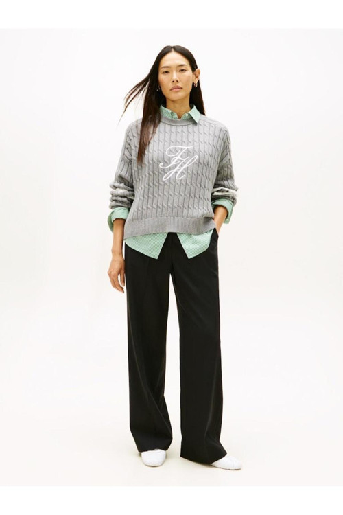 Tımeless Wool Wıde Leg Pant