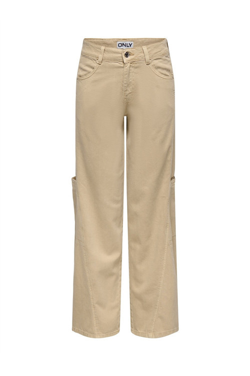 Onlprıme Hw Wıde Cut Pant Cc Pnt Kadın Gri Pantolon - 15338608