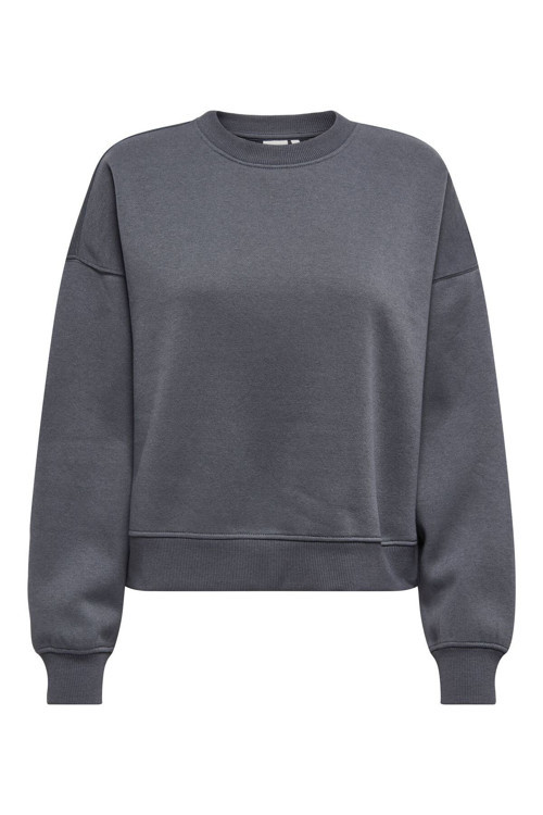 Onlbest Lıfe L/S Crew Neck Swt Noos Kadın Blue Sweatshirt - 15338727