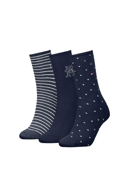 Th Women Sock 3P Gıf Kadın Lacivert Çorap - S701236464