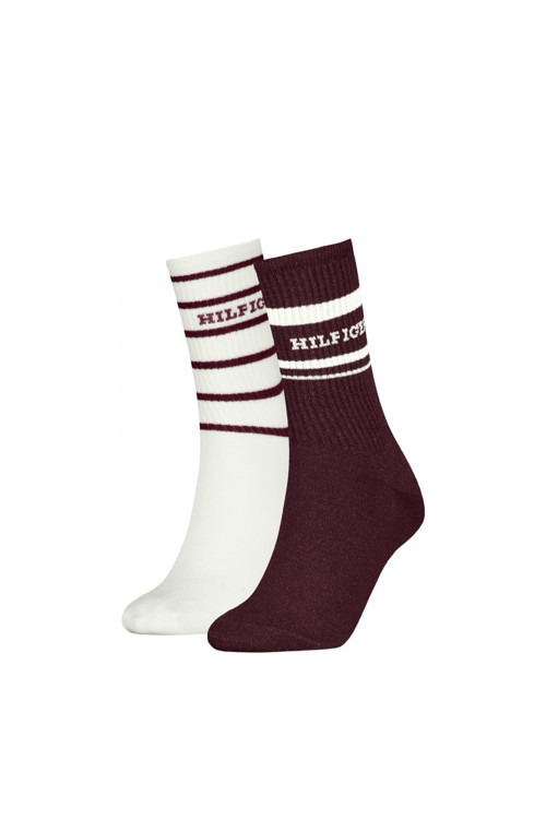Th Women Sock 2P Hılfıger Kadın Gri Çorap - S701236457