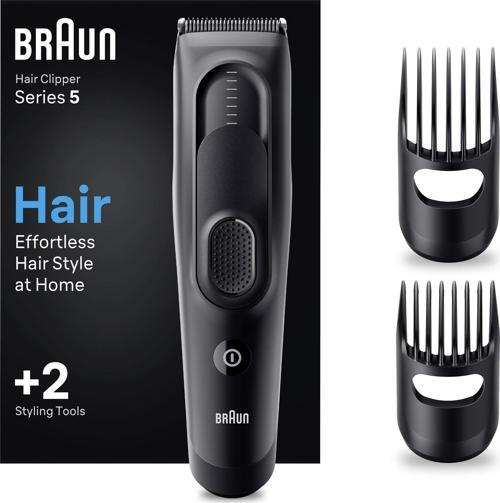 Series 5 HC5330, Erkekler İçin 17 Uzunluk Ayarına Sahip Saç Kesme Makinesi